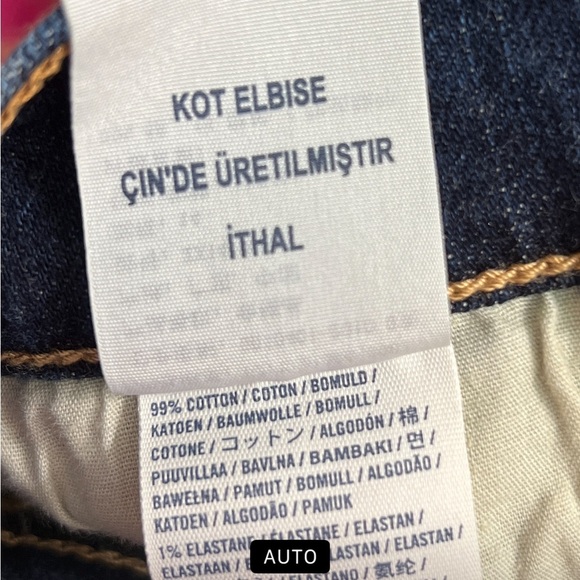 Classic Abercrombie Kids Denim Jeans Shorts ~ Size 14 - Picture 7 of 8